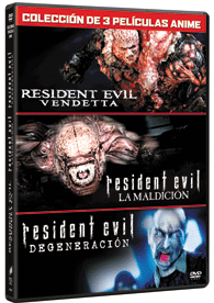 Pack Resident Evil (Col. de 3 Películas de Anime)