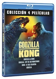 Pack Godzilla / Kong (Monsterverse) (Col. 4 Películas) (Blu-Ray)
