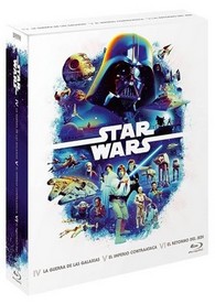 Pack Trilogía Star Wars : Episodios IV-V-VI (Blu-Ray)