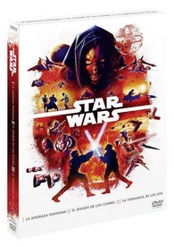 Pack Trilogía Star Wars : Episodios I-II-III