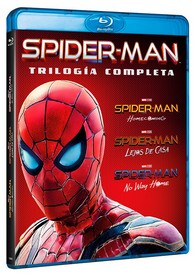 Pack Spider-Man : Trilogía Completa Tom Holland (Blu-Ray)