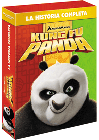 Pack Kung Fu Panda : Historia Completa (Blu-Ray)