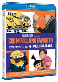 Pack Gru, mi Villano Favorito (Col. 4 Películas) (Blu-Ray)