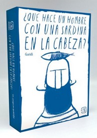 ¿QUÉ HACE UN HOMBRE CON UNA SARDINA EN LA CABEZA? (JUEGO DE MESA)