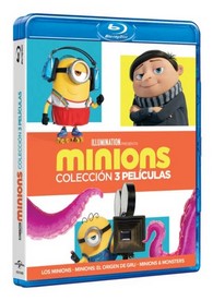 Pack Minions : Col. 3 Películas (Blu-Ray)